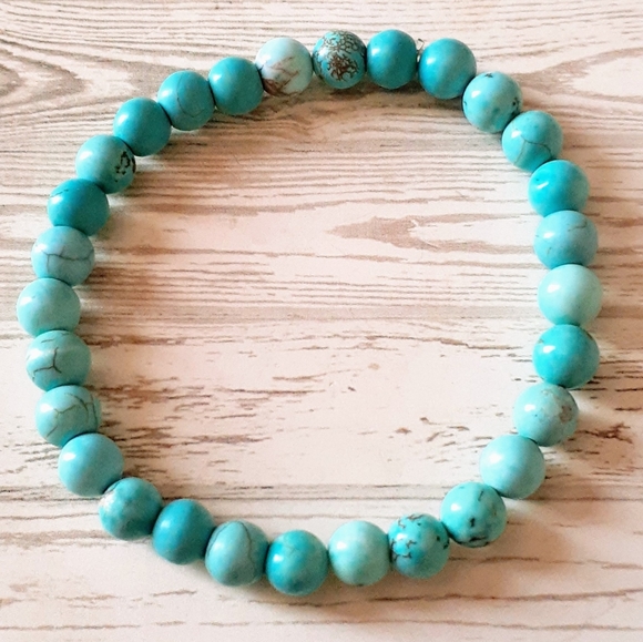 Turquoise Stone Bracelet - Picture 2 of 3